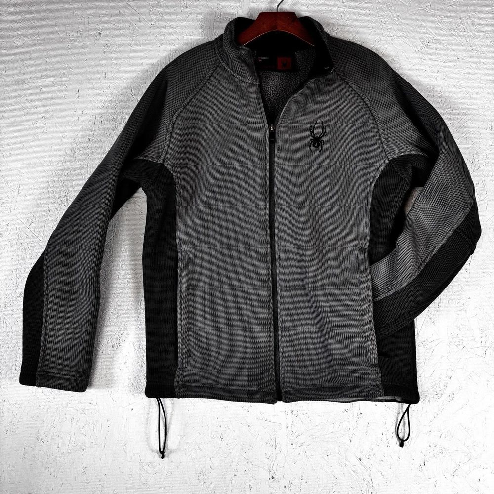 Spider Men's M Constant Mid Weight Stryke Fleece Core Sweater Full Zip Jacket